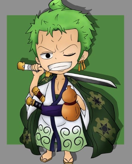 Hình Zoro Chibi Cute