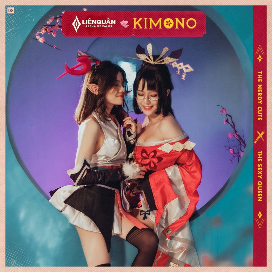 Hình ảnh Veres Kimono cosplay xinh đẹp