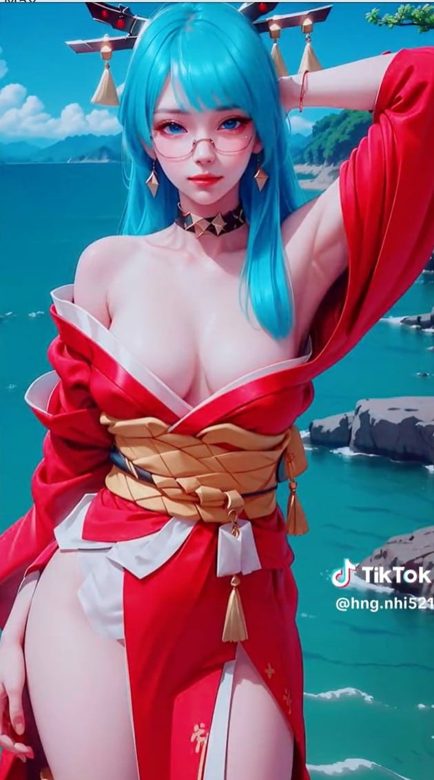 Hình ảnh Veres Kimono vô cùng quyến rũ