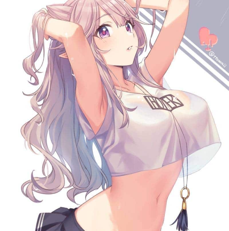 Hình anime 18 cộng không thể rời mắt