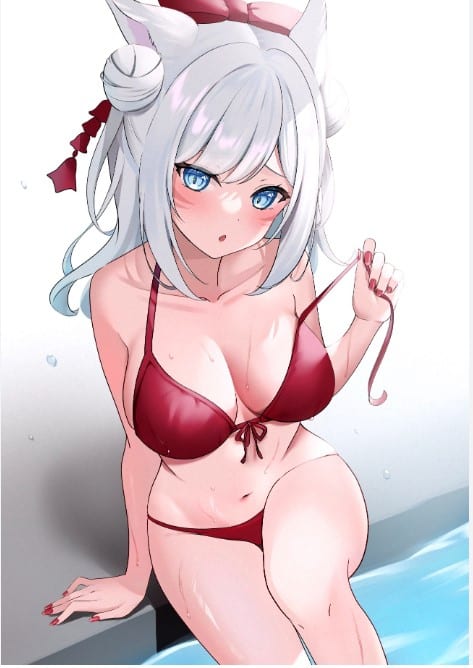 Hình anime khoả thân hấp dẫn