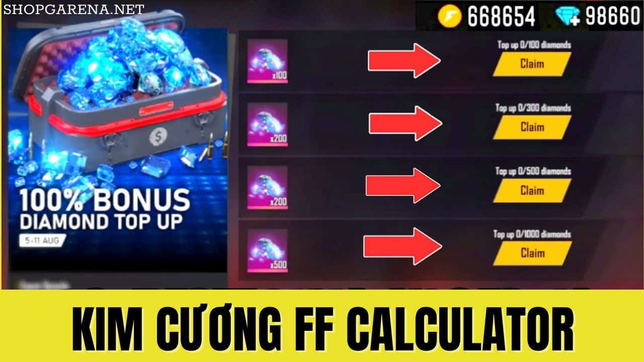 Kim Cuong FF Calculator