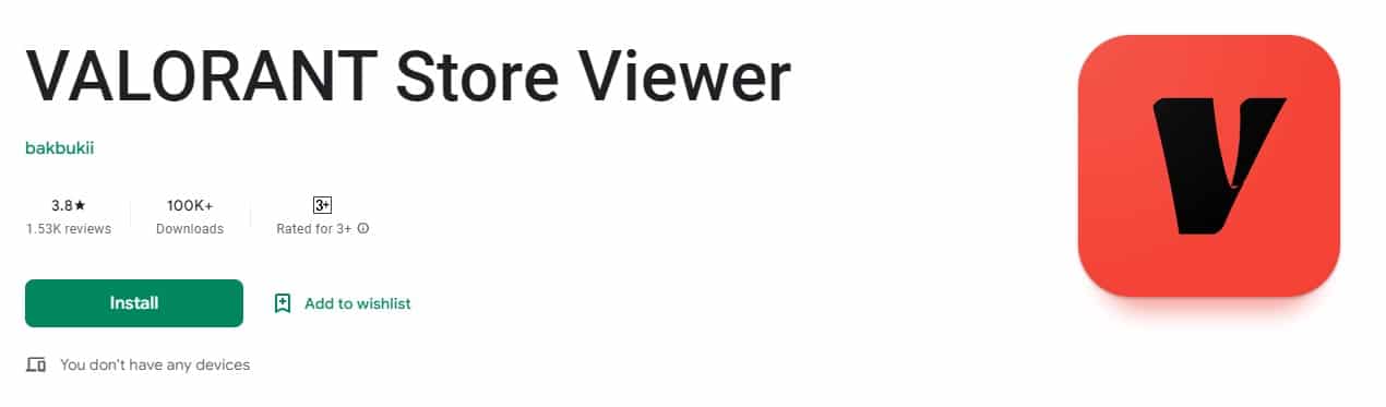 VALORANT Store Viewer