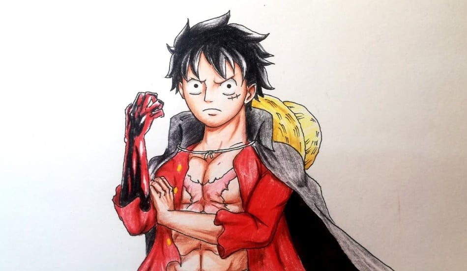 Vẽ Luffy G3 Haki Đẹp