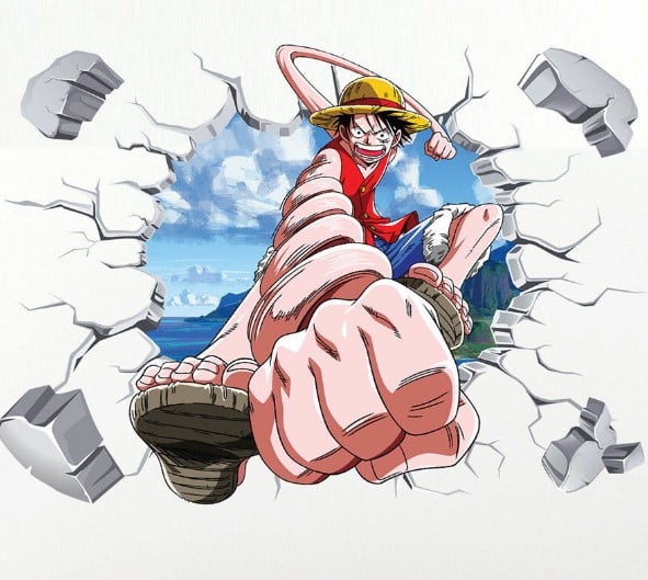 Vẽ Luffy G3 Mạnh Mẽ Có Màu
