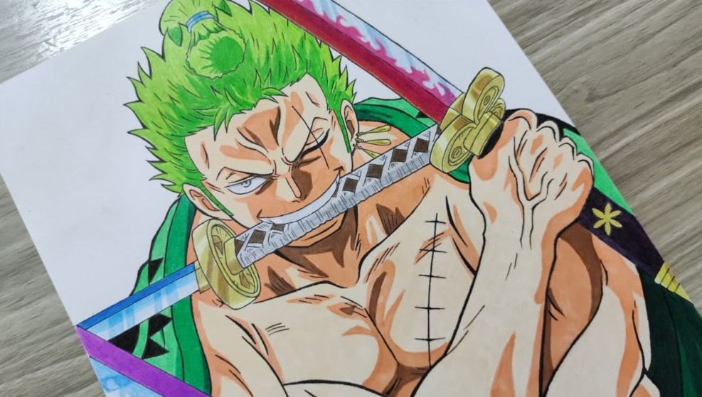 Vẽ Zoro Cực Ngầu