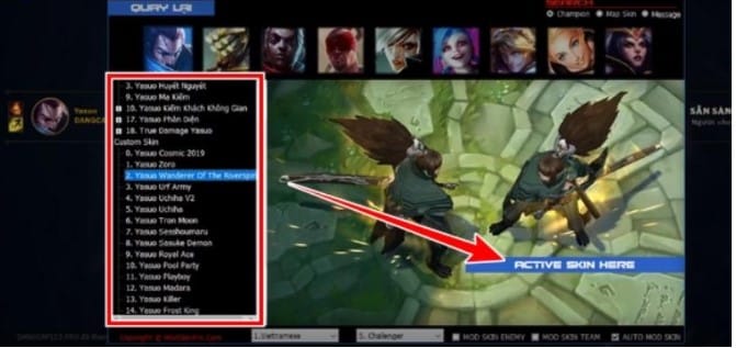 Click Active Skin Here