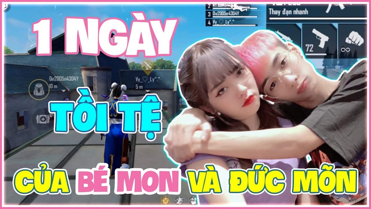 Hình Đức Mõm và Mon đáng yêu