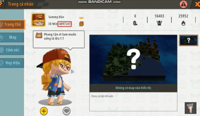 ID Của Sammy
