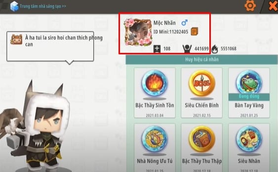 ID Mini World Cua Siro
