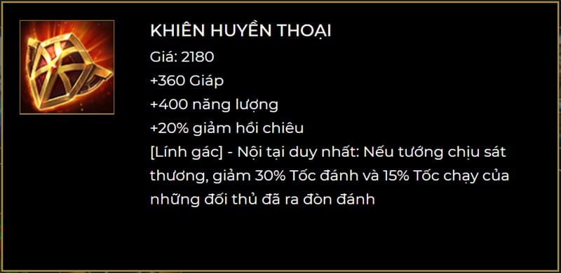 Khiên Huyền Thoại