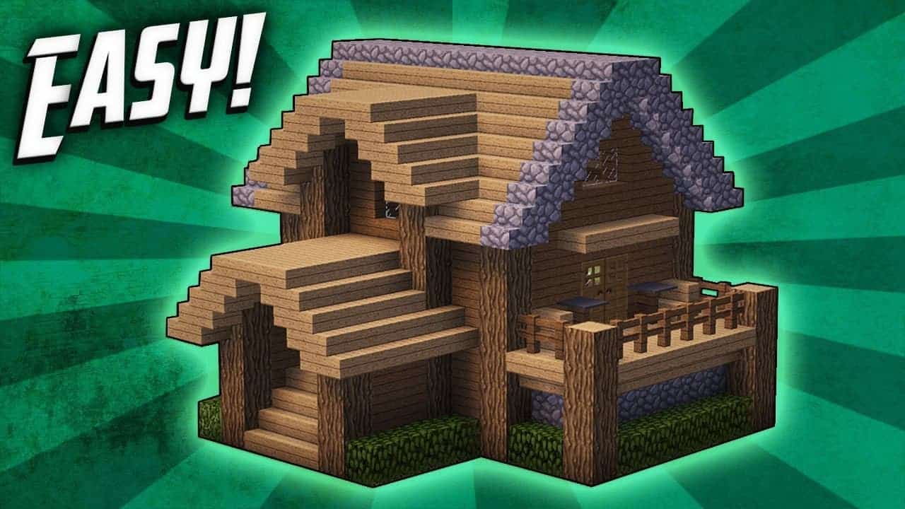 Mẫu nhà Minecraft đẹp đơn giản dễ nhất