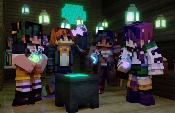 Skin phù thủy trong Minecraft đẹp nhất