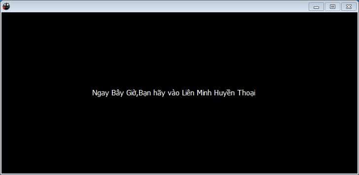 Thấy hình này thì mở trò chơi Liên Minh Huyền Thoại lên