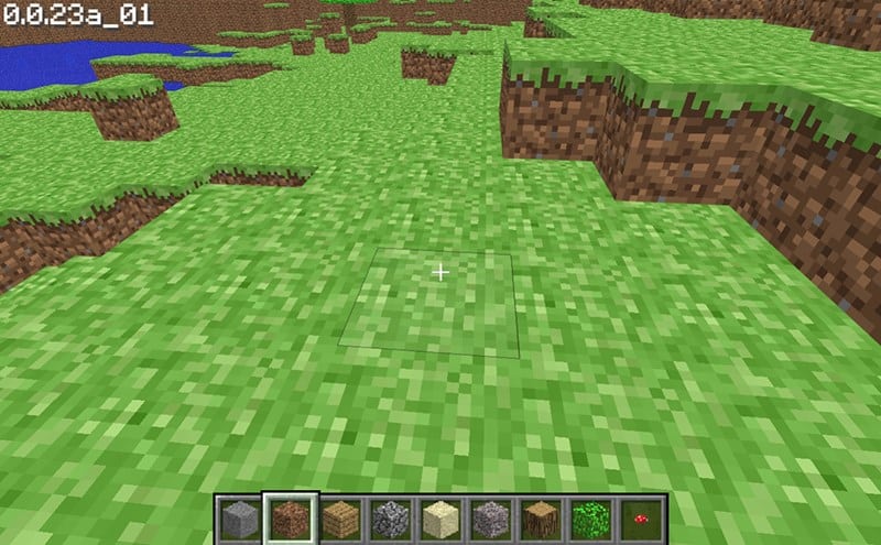 Xây dựng một mặt phẳng trong Minecraft