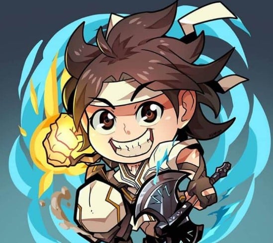 Elsu chibi đáng yêu