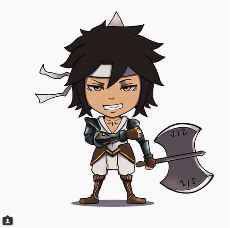 Hình Elsu TTPH chibi