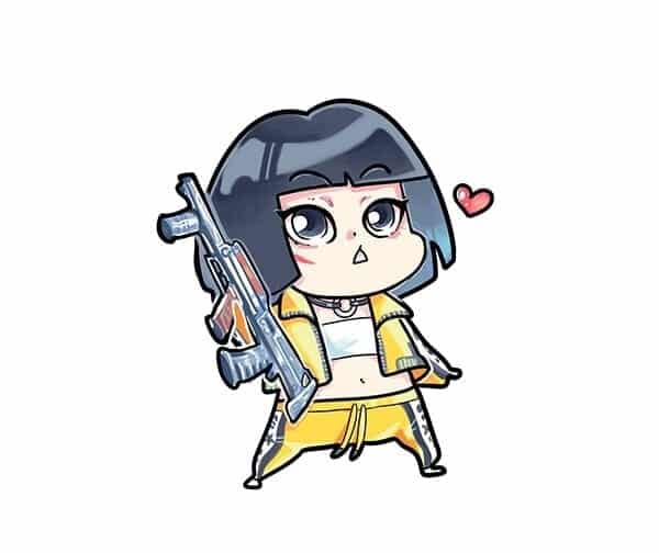 Hình kelly chibi