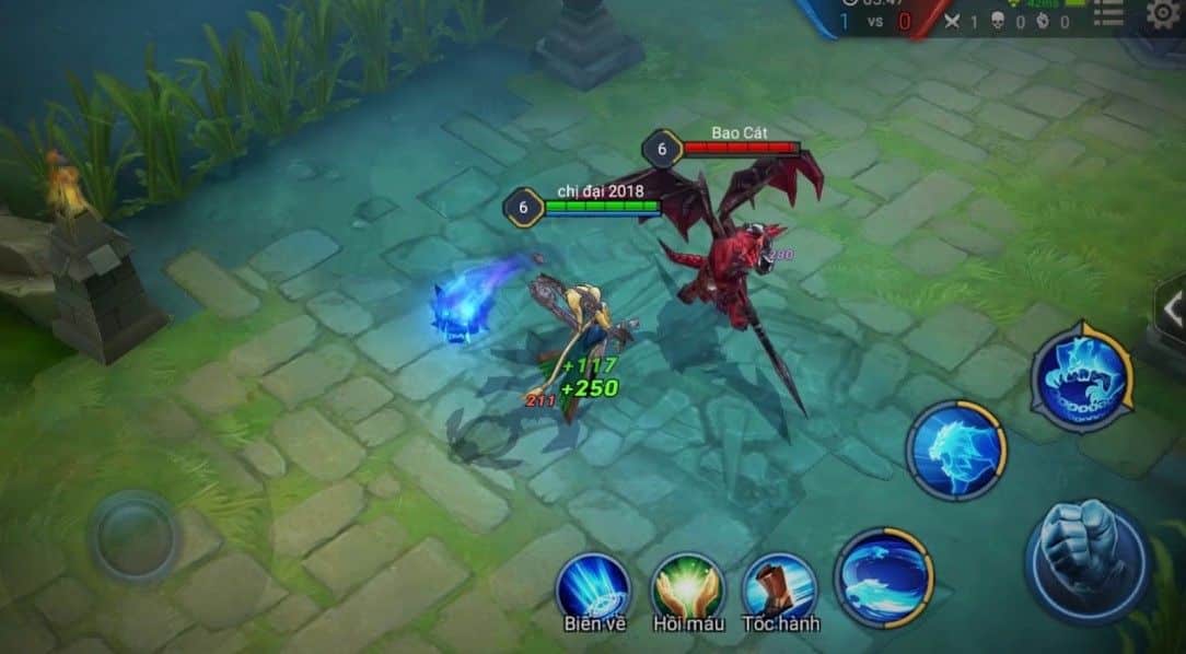 Khống Chế Arum Trước Khi Cô Ta Tung Skill