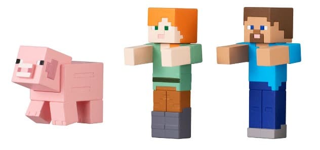 Mô hình giấy Mincraft cực kỳ đáng yêu