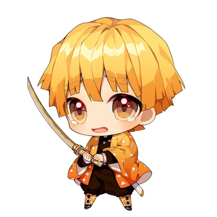 Ảnh Đại Diện Zenitsu Chibi Đáng Yêu