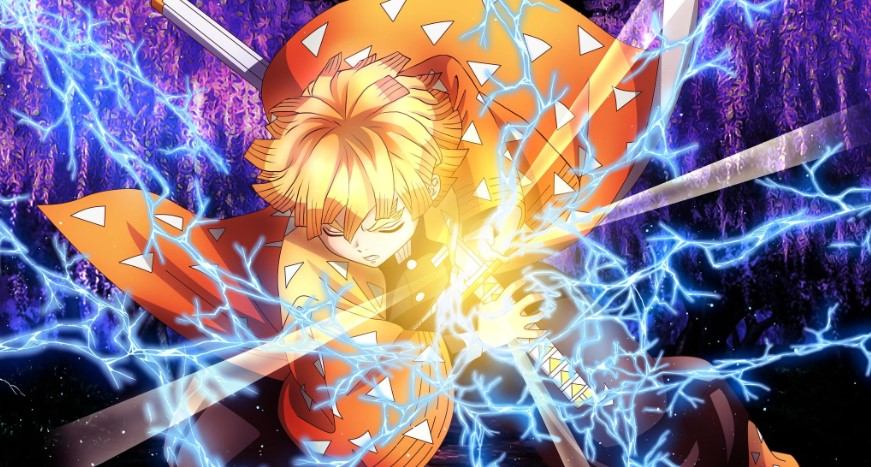 Ảnh Nền Zenitsu Ngầu