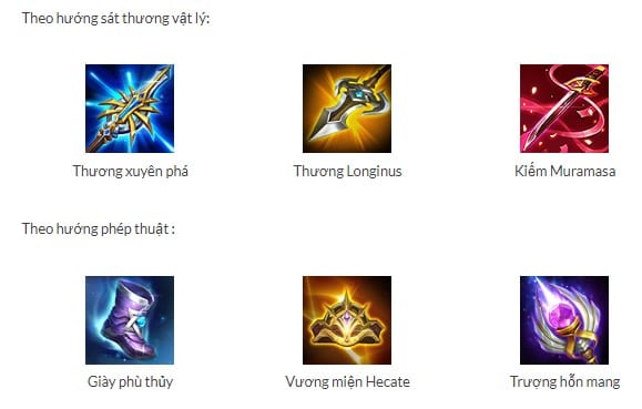 Cách Trang Bị Khắc Chế Rourke