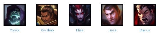 Chọn tướng khắc chế Rumble theo chất tướng
