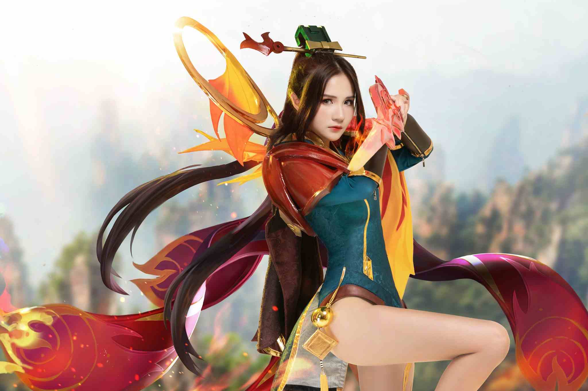 Cosplay Nữ Tướng Bổ Mắt Xinh