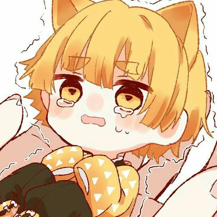 Hình Ảnh Chibi Thanh Gươm Diệt Quỷ Zenitsu Cute