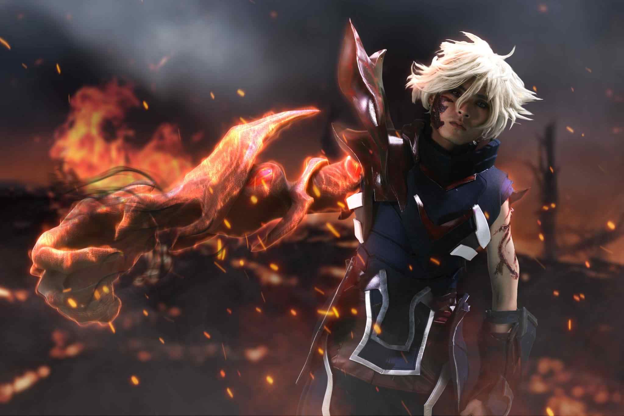 Hình Cosplay LQ Nam Ngầu