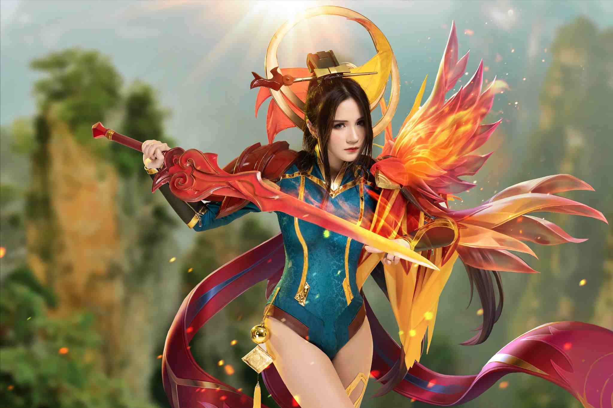 Hình Cosplay Tướng LQ Full HD