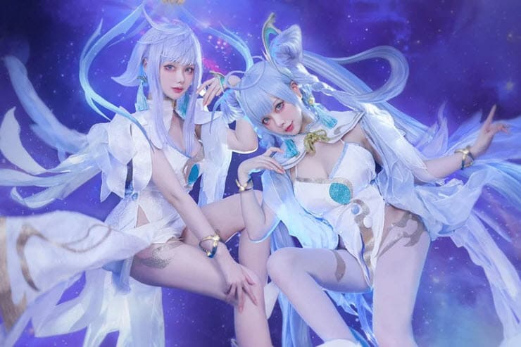 Hình Cosplay Violet Thần Tiên Tỷ Tỷ