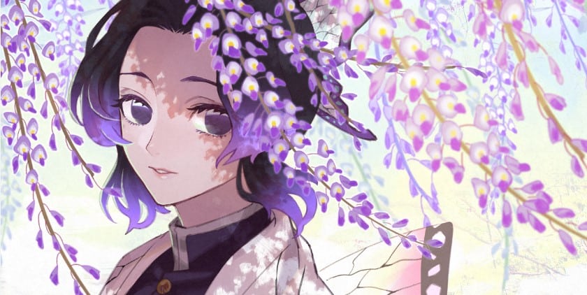 Hình Kochou Shinobu cho máy tính cute