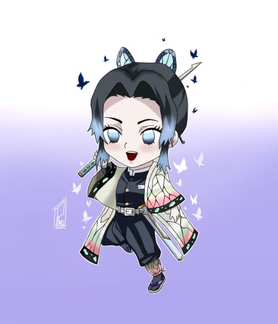 Hình Kochou Shinobu mới đẹp