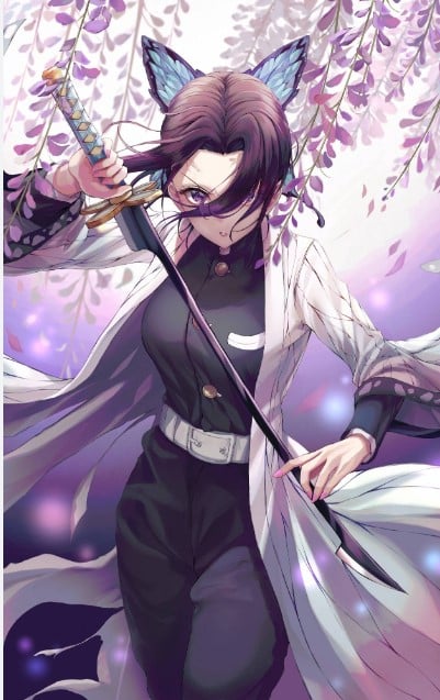 Hình Kochou Shinobu ngầu lòi