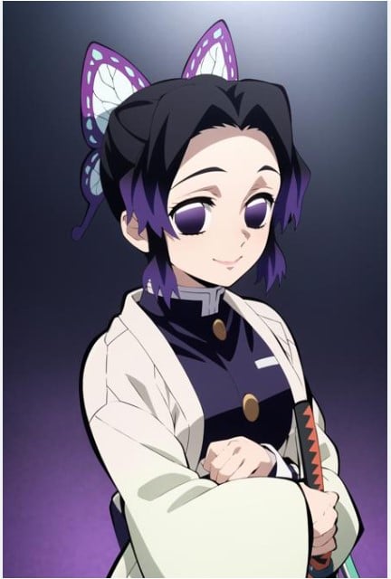 Hình Kochou Shinobu siêu đáng yêu