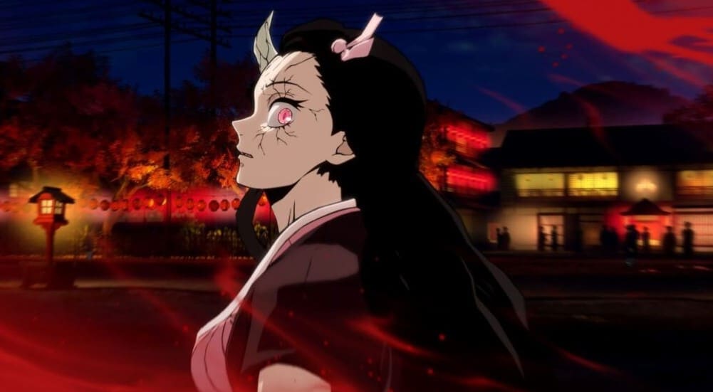 Hình Nezuko Hóa Thành Quỷ