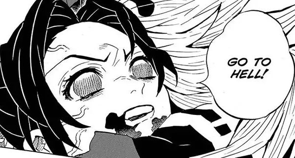 Hình Shinobu Kocho chết độc đáo trong manga