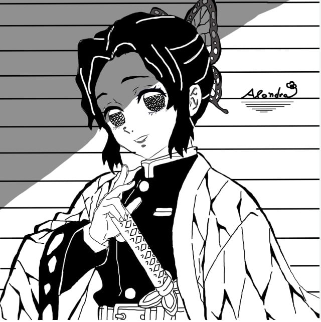 Hình Shinobu Manga cực đẹp