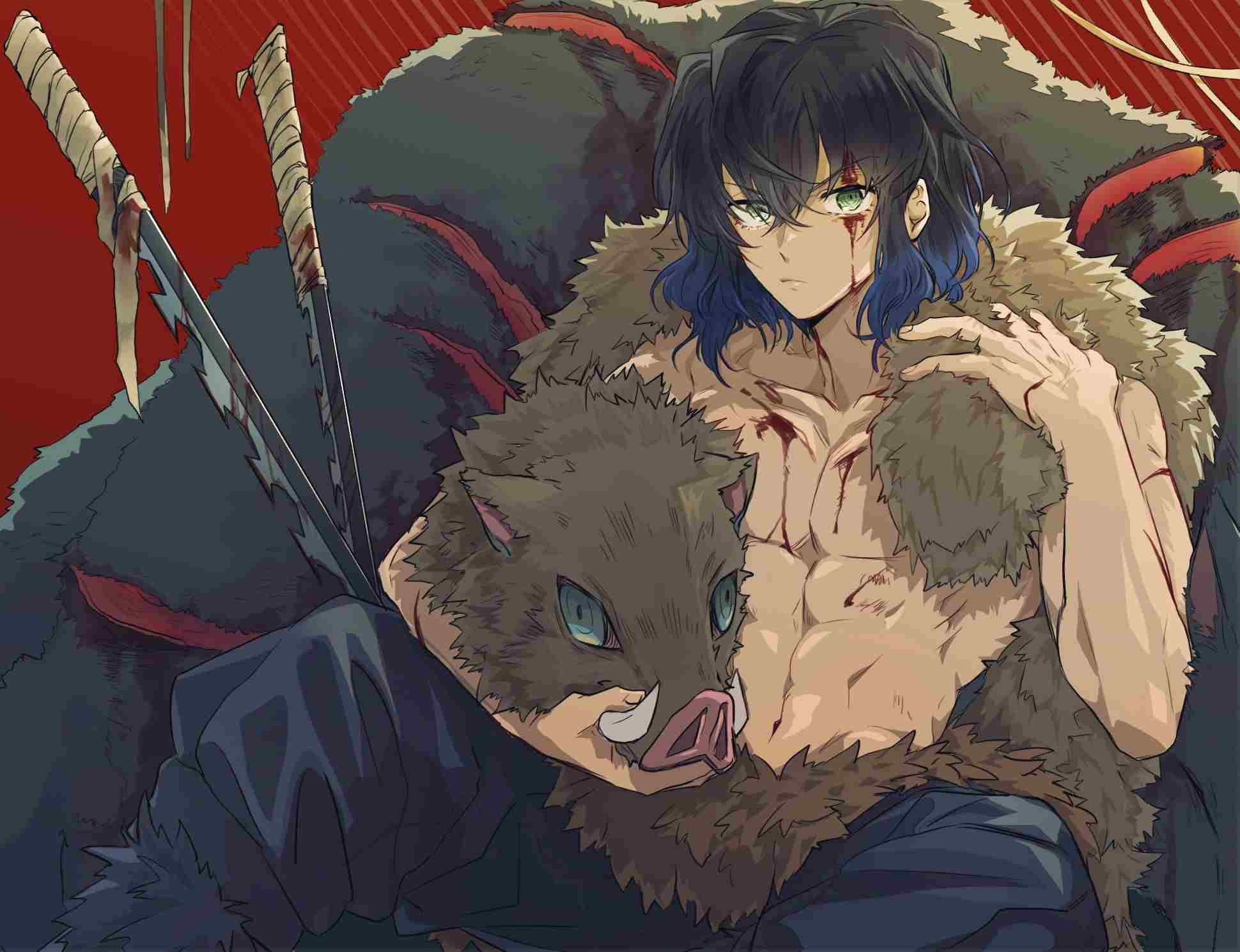 Hình Thanh Gươm Diệt Quỷ Inosuke