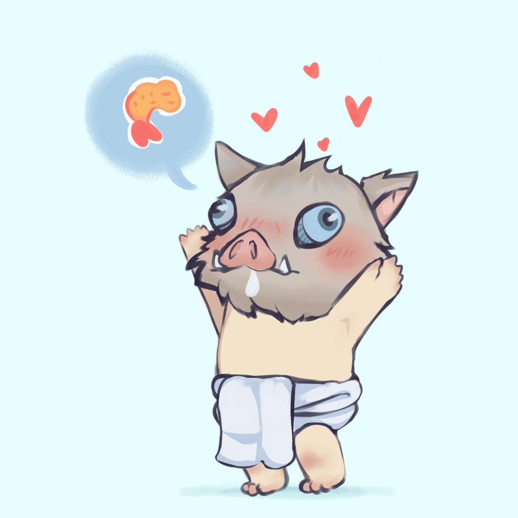 Hình Về Inosuke Cực Cute