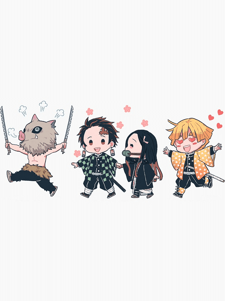 Hình Về Lưỡi Gươm Diệt Quỷ Chibi Đẹp, Cute