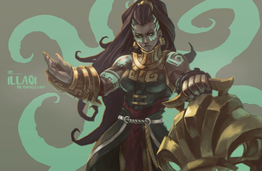 Hình Về Tướng Illaoi Mới