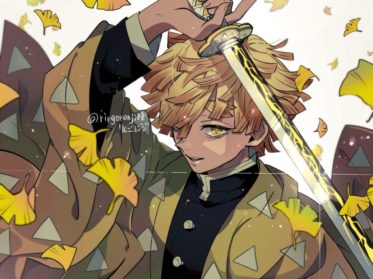 Hinh Zenitsu Buon