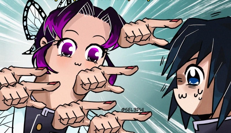 Hình ảnh Shinobu troll cực hài