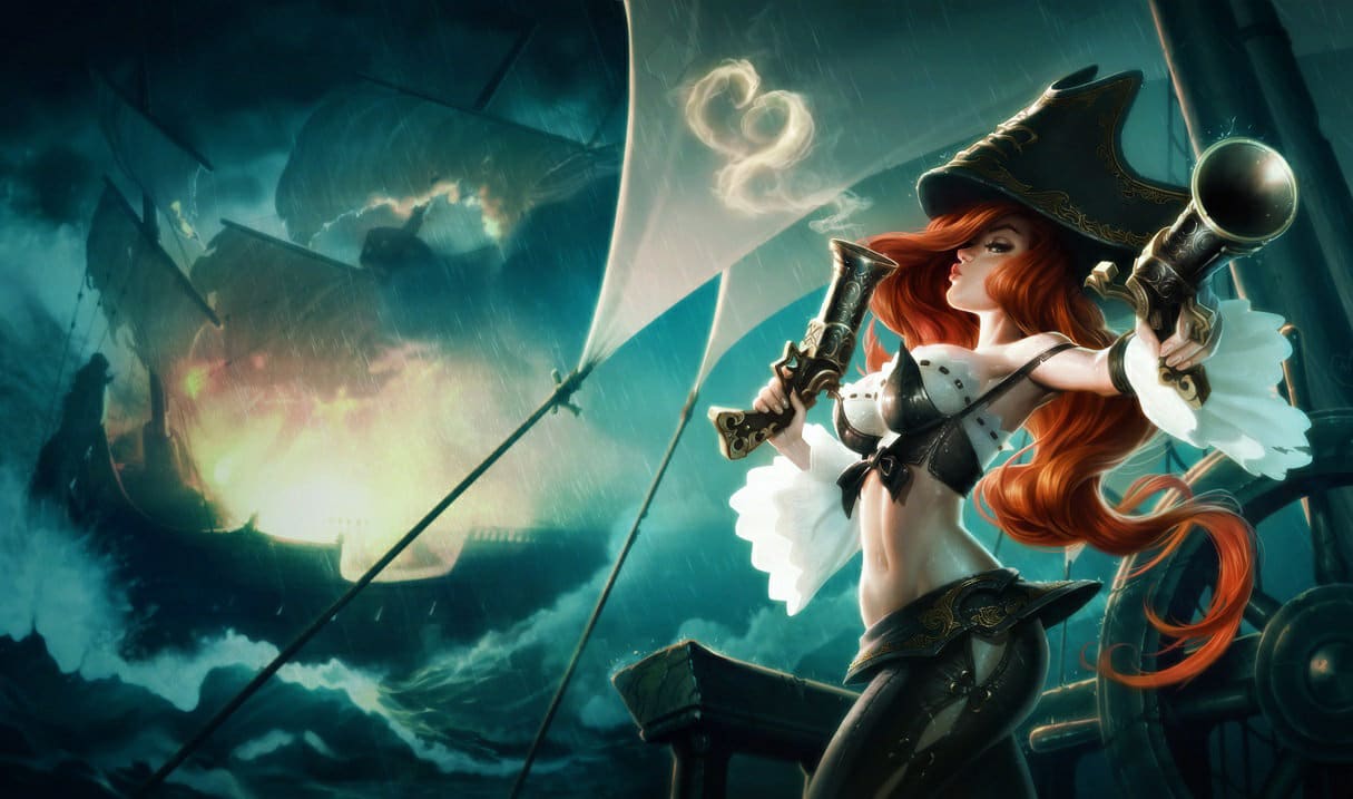 Hình ảnh tướng Miss Fortune ấn tượng