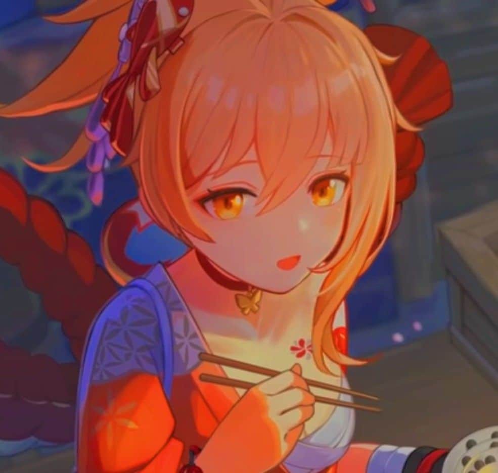 Hình avatar Yoimiya Genshin Impact xinh đẹp