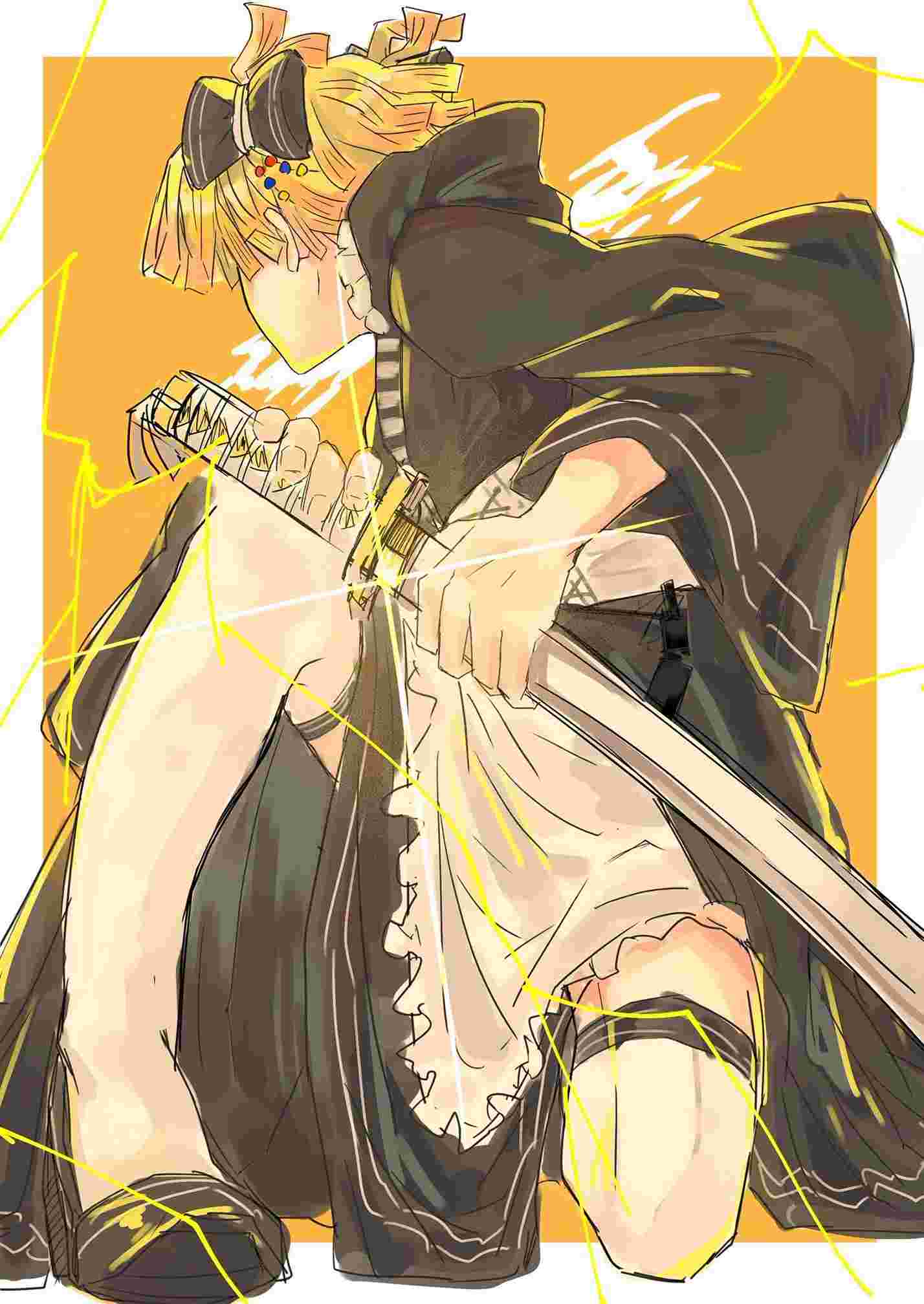 Kimetsu Yaiba Zenitsu Đẹp Ngầu