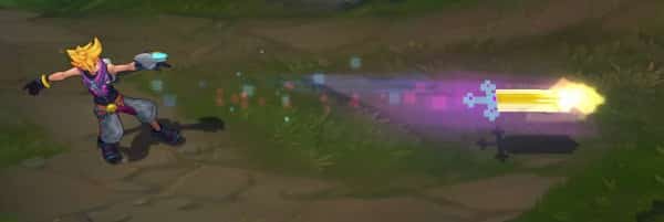 Luôn núp sau lính để né (Q) của Ezreal